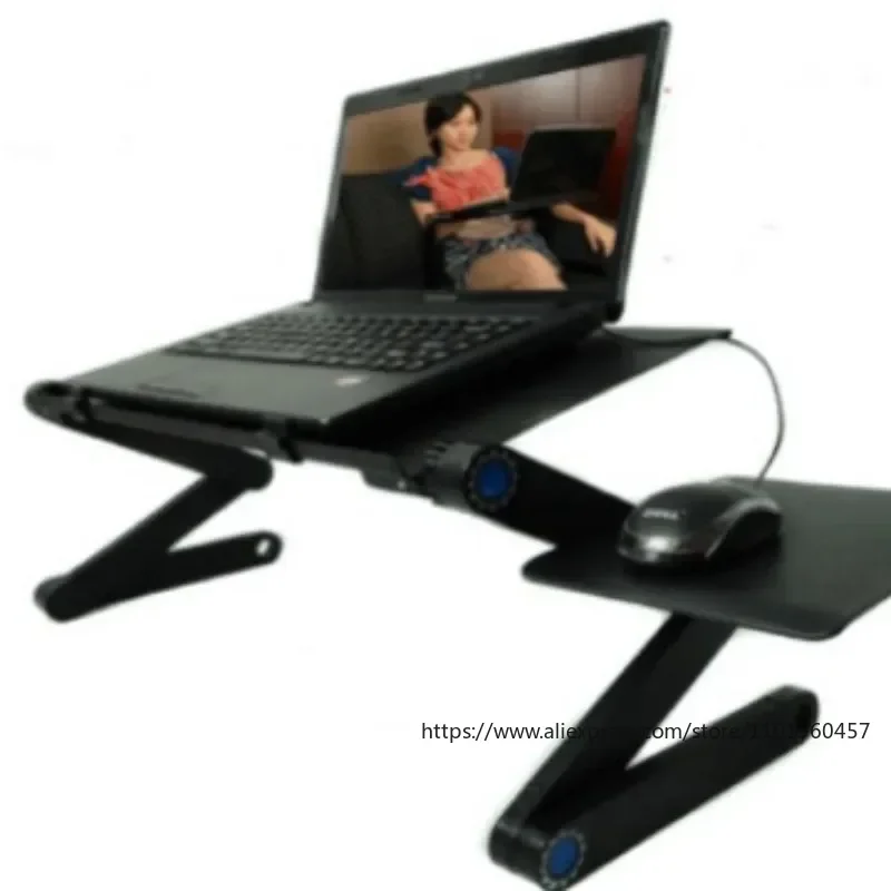 Desk Setup Gadgets - Aluminum Alloy Folding Computer Desk with