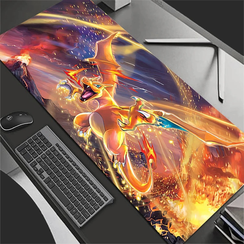 Desk Setup Ergonomic - Mouse Pad Anime Gaming Accessories Large