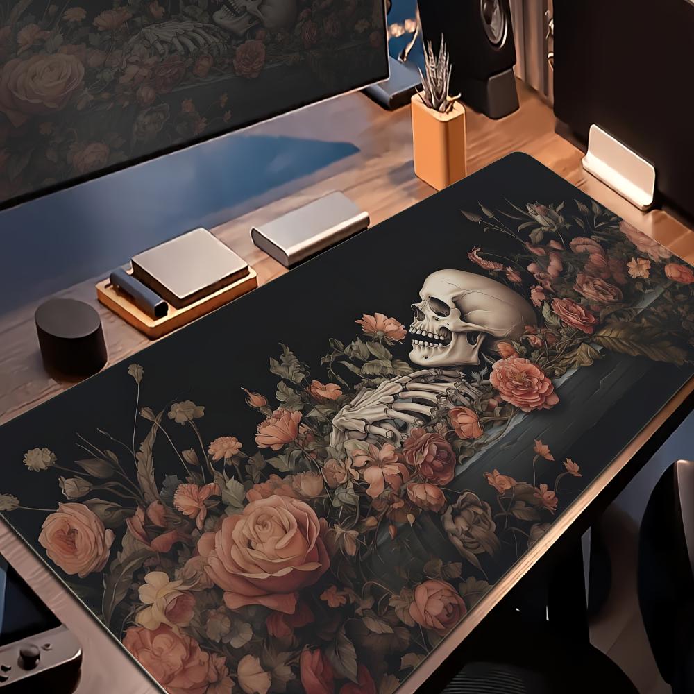 Desk Setup Dark - Dark Cottagecore Desk Mat Dark Academia