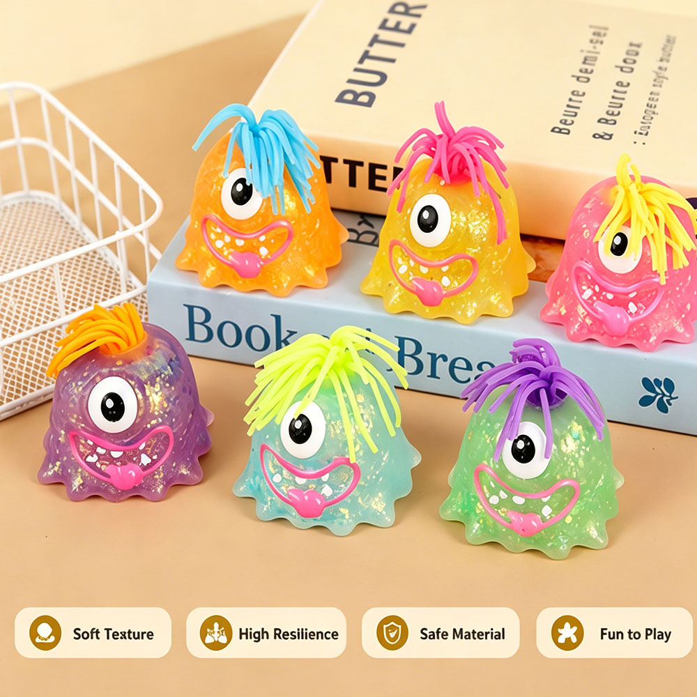 Desk Setup Room - Maltose Filled Little Monster Squishy Soft