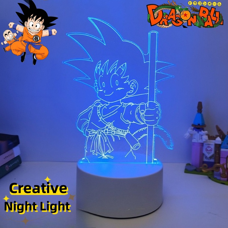 Desk Setup Lighting - New Dragon Ball Son Goku anime