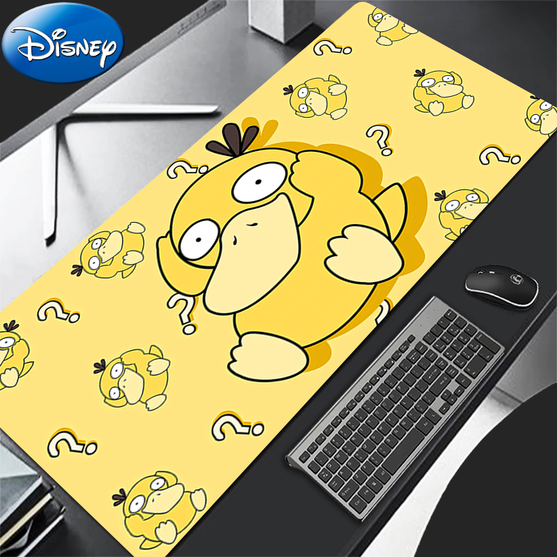 Desk Setup Ergonomic - Gaming Mouse Pad P-Pokemon Psyduck 90x40cm