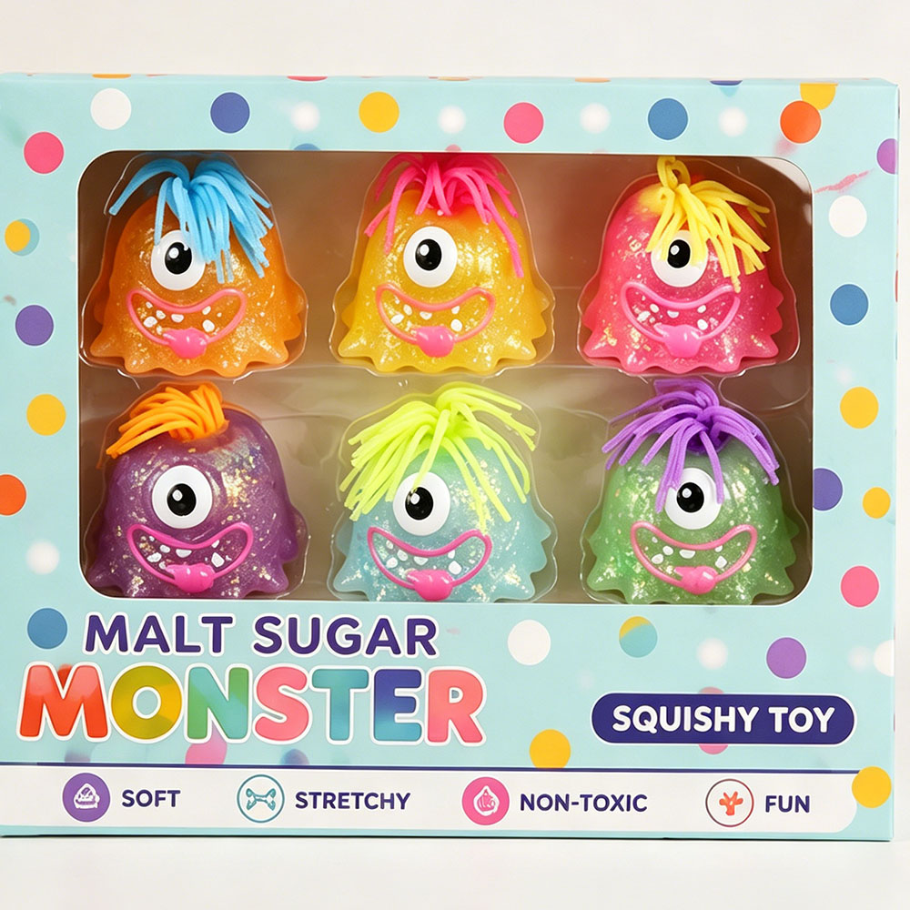 Desk Setup Room - Kawaii Maltose Monster Squishy Silicone Squeeze