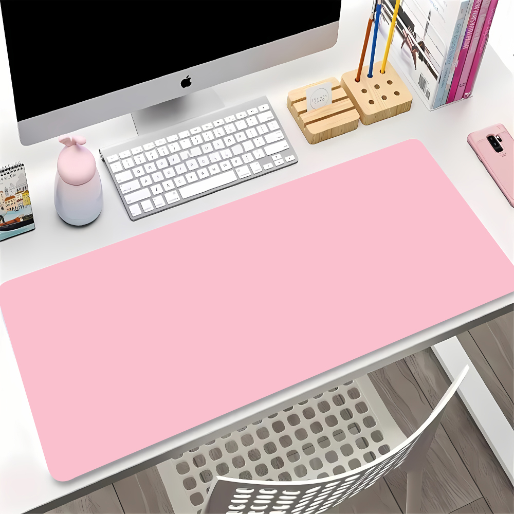 Desk Setup Gadgets - Solid Color Gaming Mouse Pad Gamer