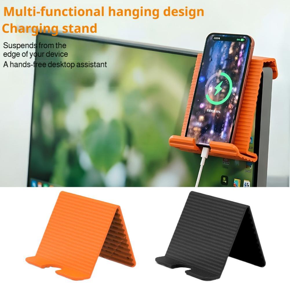 Desk Setup Stand - Portable Silicone Mobile Phone Holder Lazy