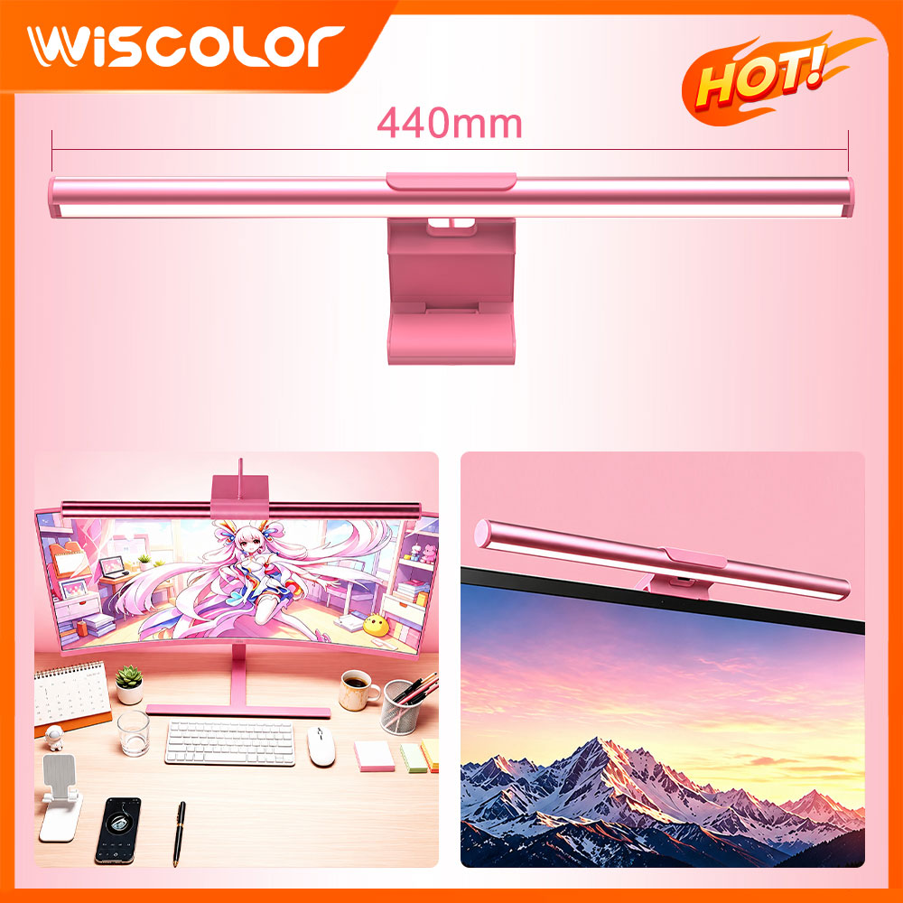 Setup Desk Monitor - Monitor Light Bar Led Lights Smart