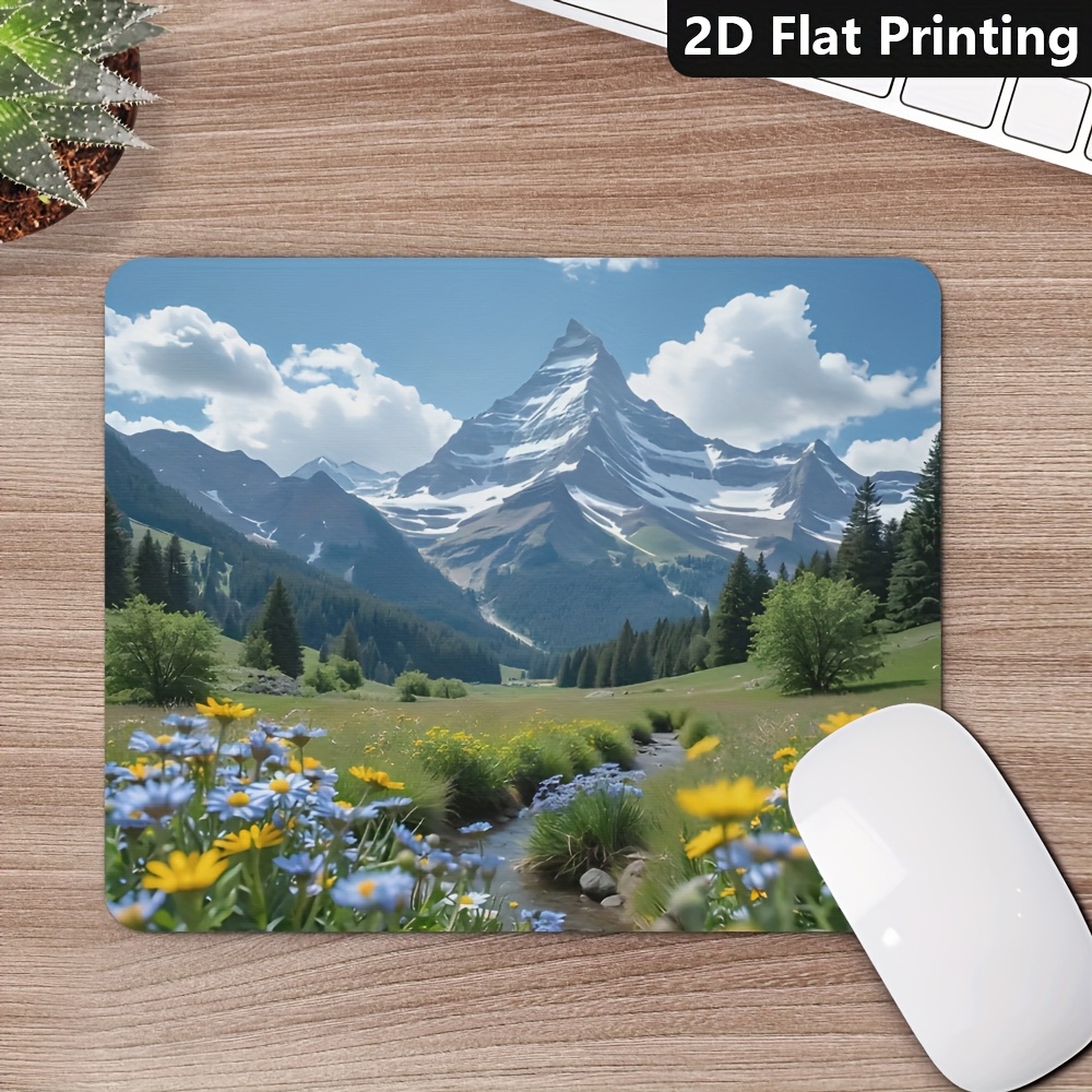 Desk Setup Gadgets - Gaming Office Non-Slip Mouse Pad Scenic