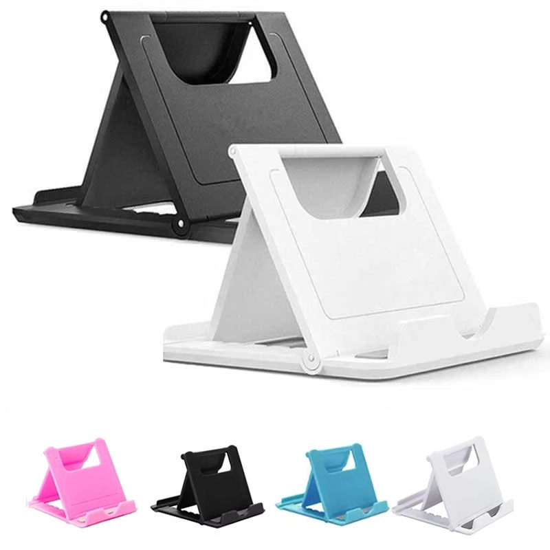 Desk Setup Ipad - Folding Adjustable Mobile Phone Stand Universal