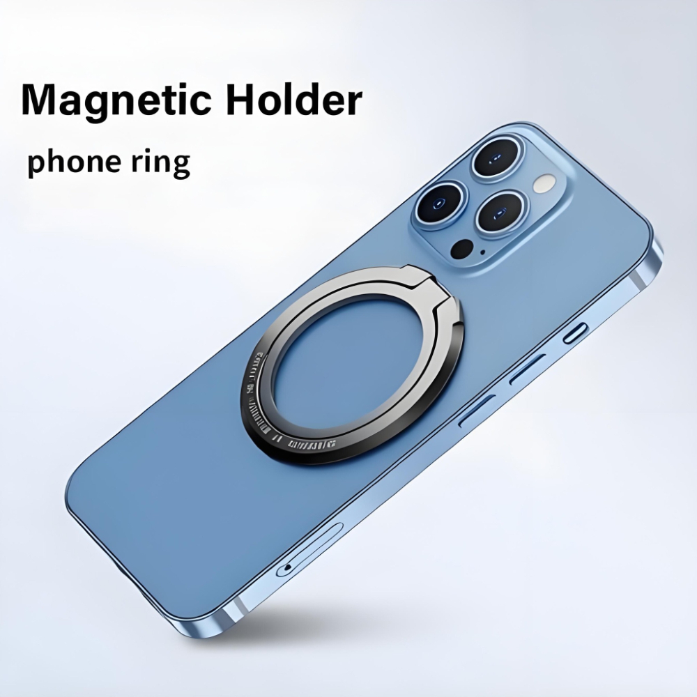 Desk Setup Stand - Universal Magnetic Phone Ring Holder 360°