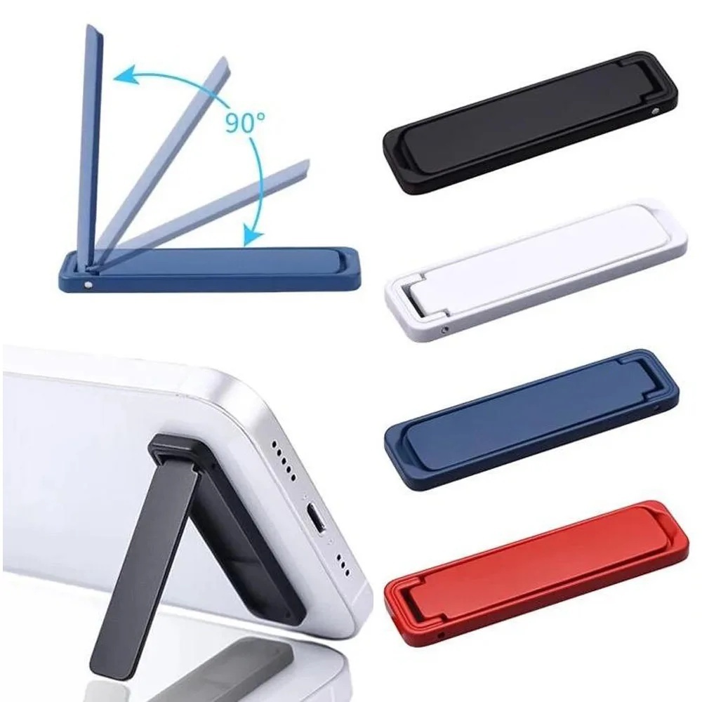 Desk Setup Stand - Mini Flip Alloy Phone Holder Ultra-thin