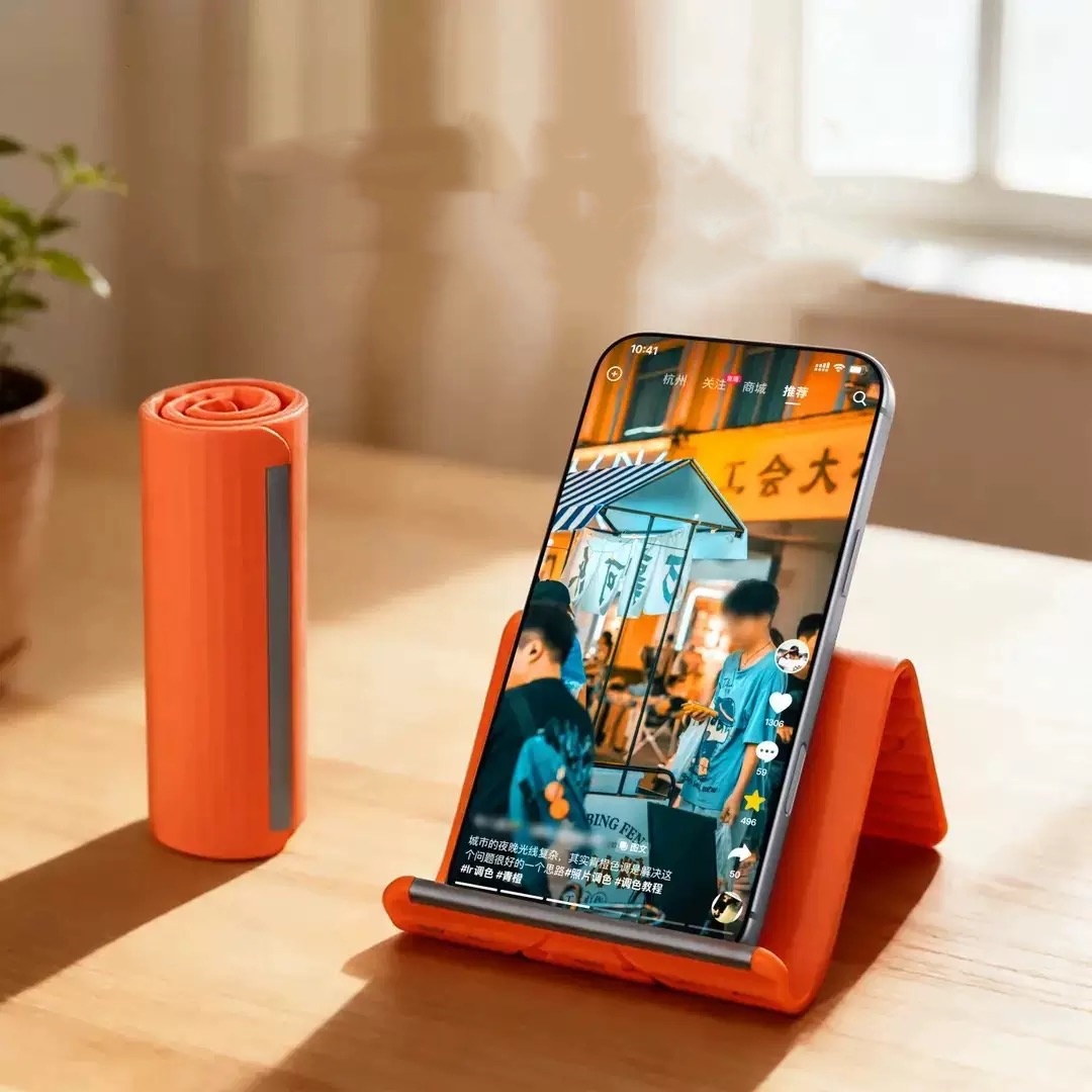 Desk Setup Stand - Lazy Portable Phone Stand Silicone Desktop