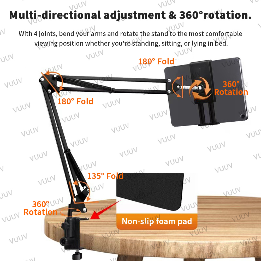 Adjustable Bed Tablet Stand fo - Desk Setup Ipad ulasan dan harga