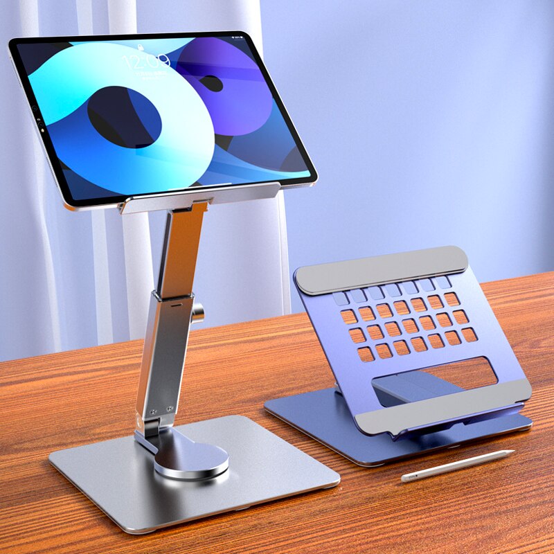 Aluminum Tablet Stand 360°Rota - Desk Setup Ipad ulasan dan harga