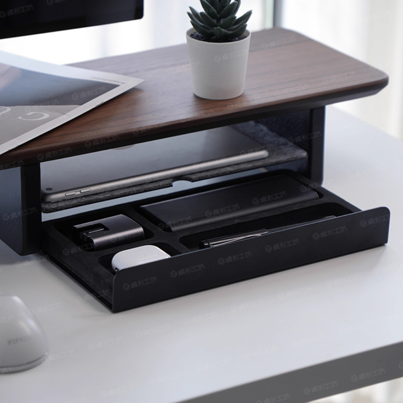 Monitor Stand Riser Storage Dr - Setup Desk Monitor ulasan dan harga