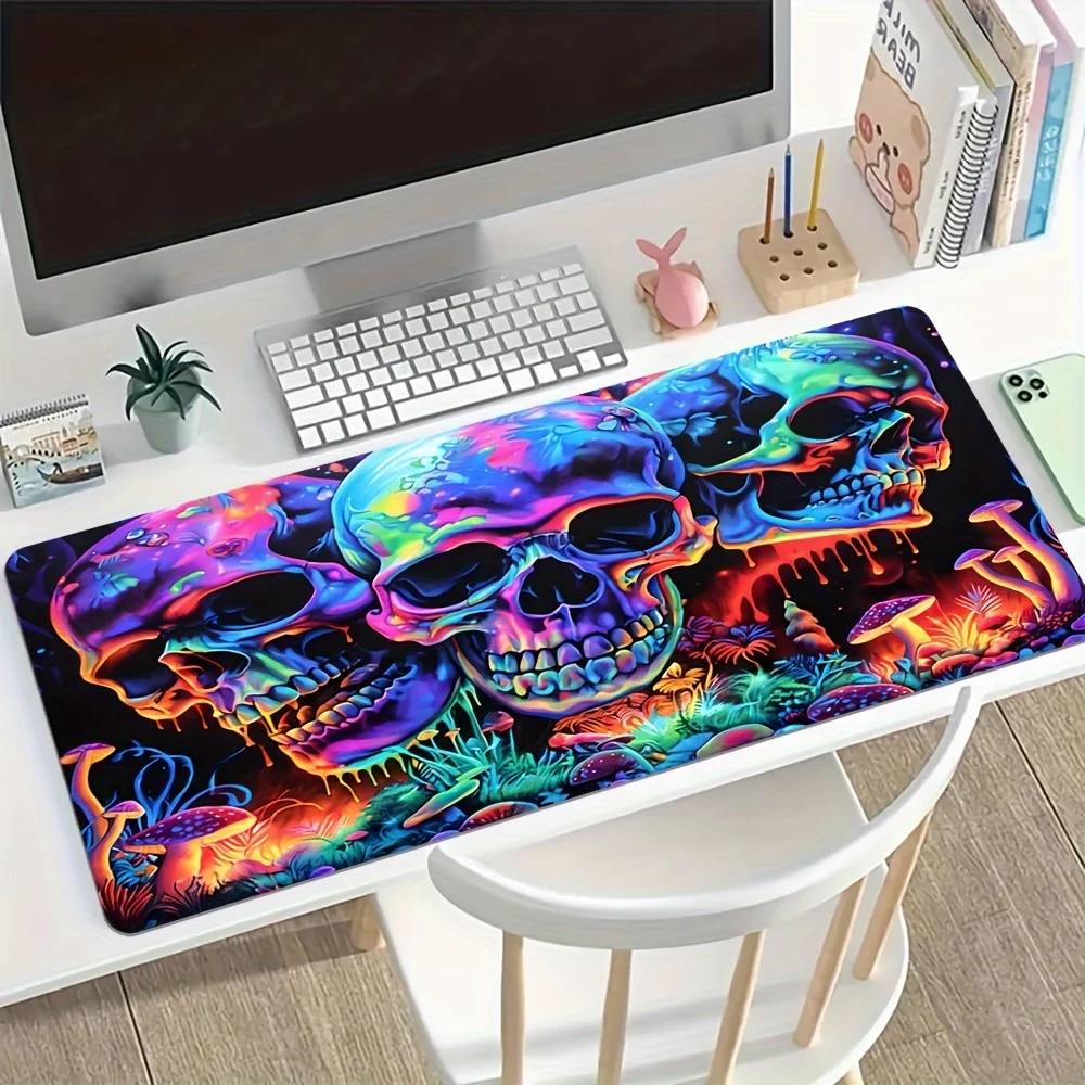 Graffiti Art Skull Mouse Pad 9 - Desk Setup Gadgets ulasan dan harga