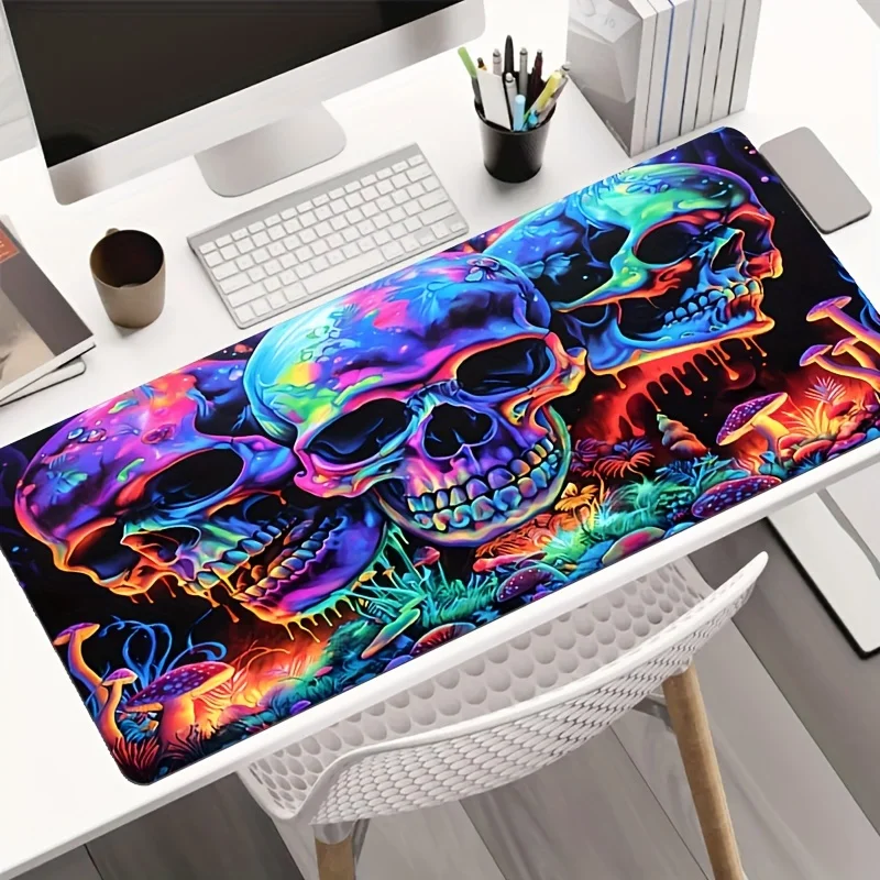 Graffiti Art Skull Mouse Pad 9 - Desk Setup Gadgets ulasan dan harga