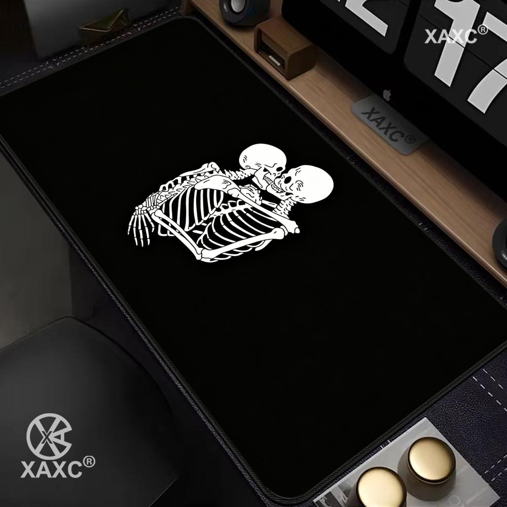 Skull Mouse Pad Dark Ink Desk  - Desk Setup Dark ulasan dan harga