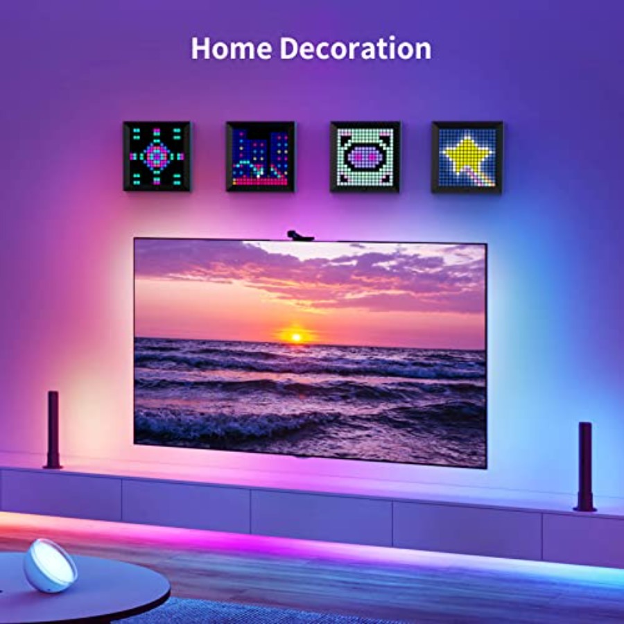 LED Light Pixel Display Panel  - Desk Setup Lighting ulasan dan harga