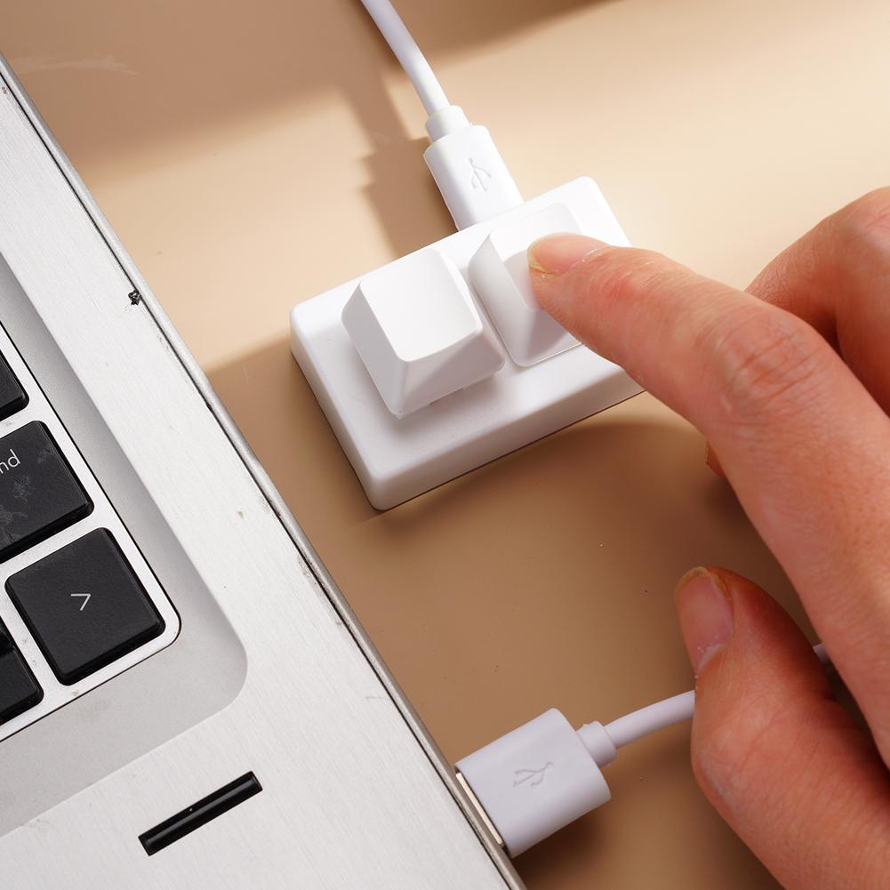 2 Keys USB Custom Programmable - Desk Setup Programmer ulasan dan harga