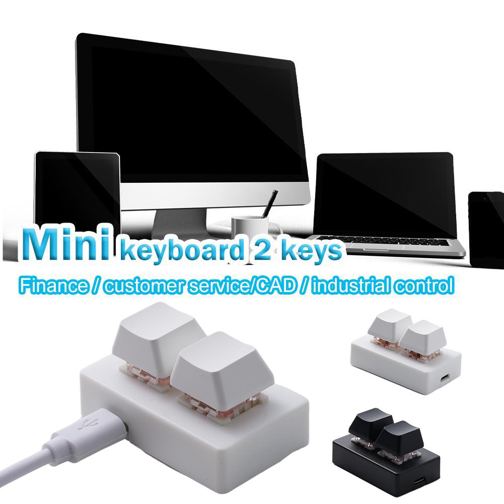 2 Keys USB Custom Programmable - Desk Setup Programmer ulasan dan harga