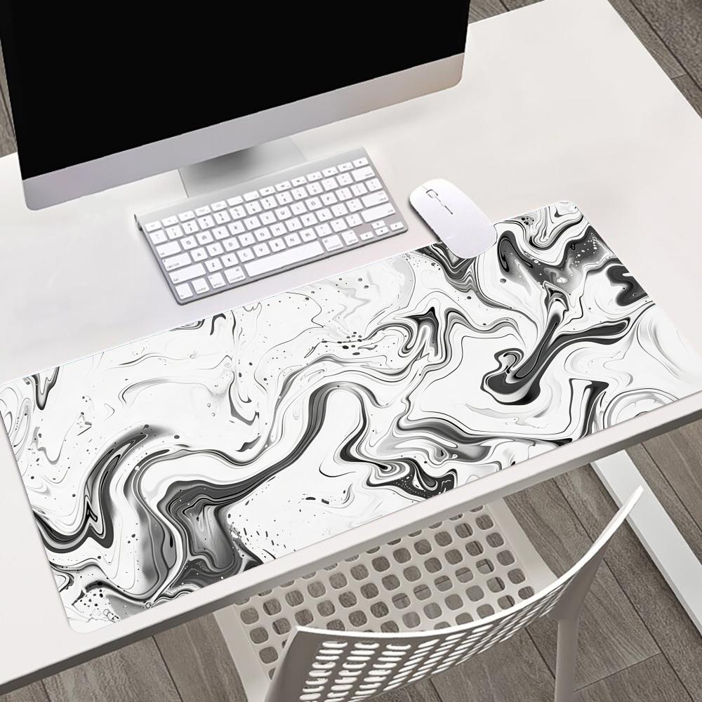 Abstract Fluid Non Slip Rubber - Desk Setup Gaming And Work ulasan dan harga