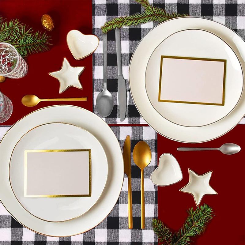 Christmas Style Checkered Plac - Desk Setup Room ulasan dan harga