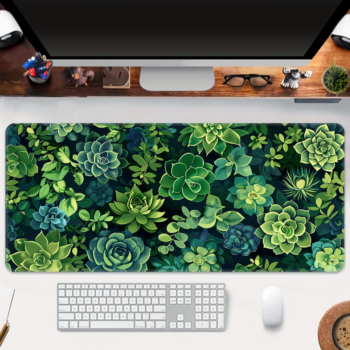 Succulent Green Plants Extende - Desk Setup With Plants ulasan dan harga