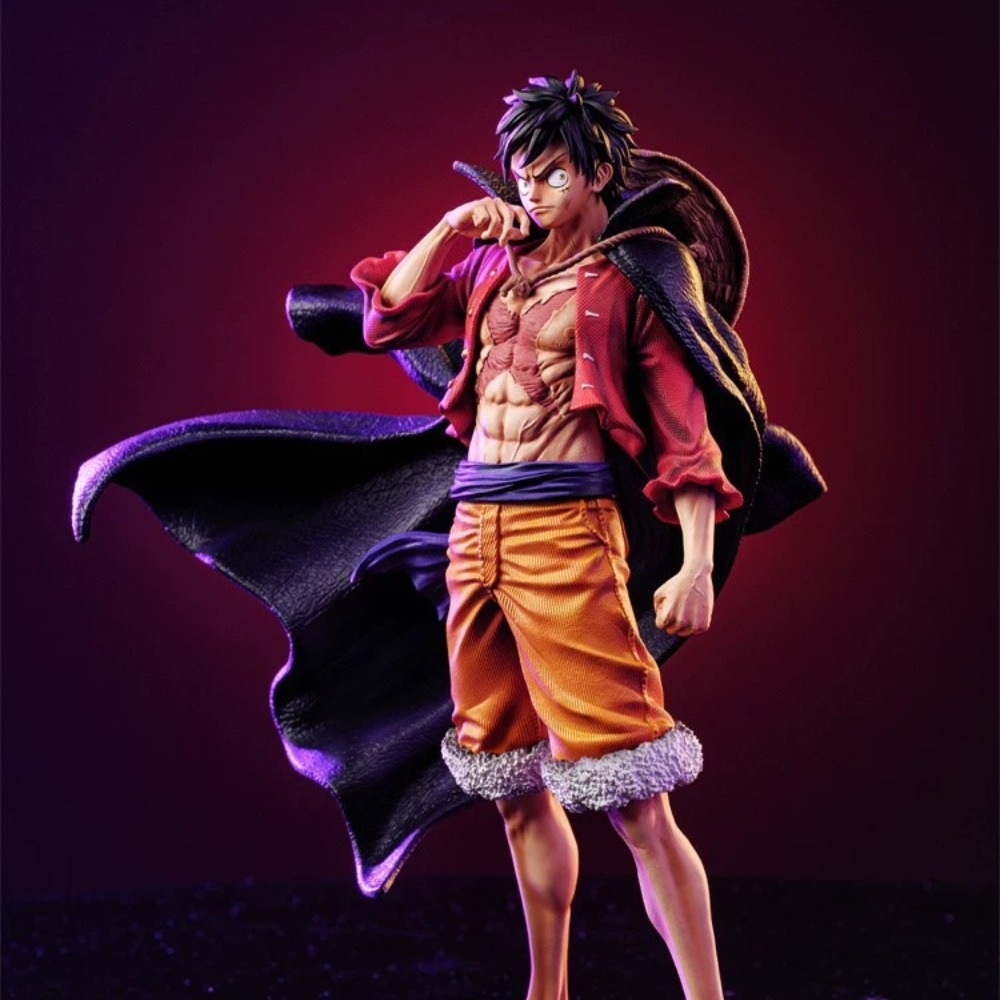 17cm Anime One Piece Figure Lu - Desk Setup Gear ulasan dan harga