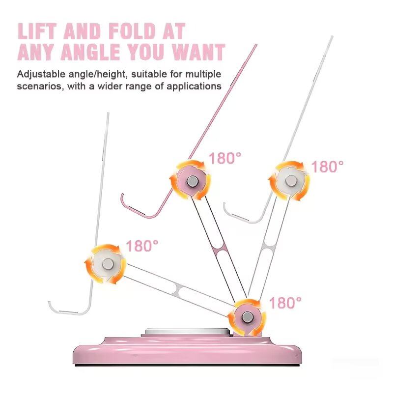 360 Degree Rotatable Foldable  - Desk Setup Stand ulasan dan harga