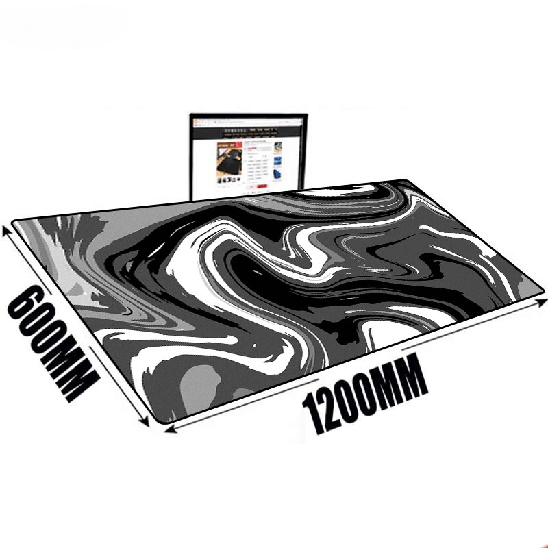 Large Mat Mouse Pad Fluid Art  - Desk Setup Gadgets ulasan dan harga