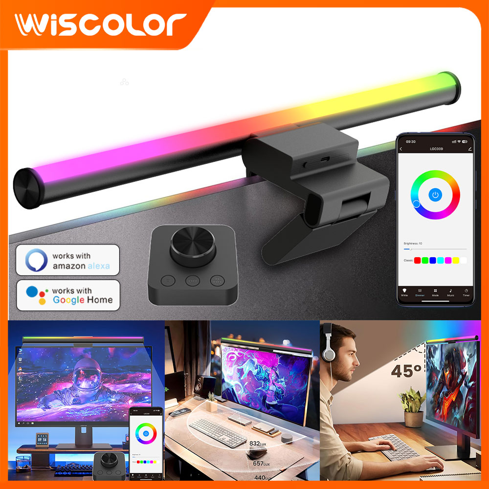 Screen Hanging Lamp Monitor Li - Setup Desk Monitor ulasan dan harga