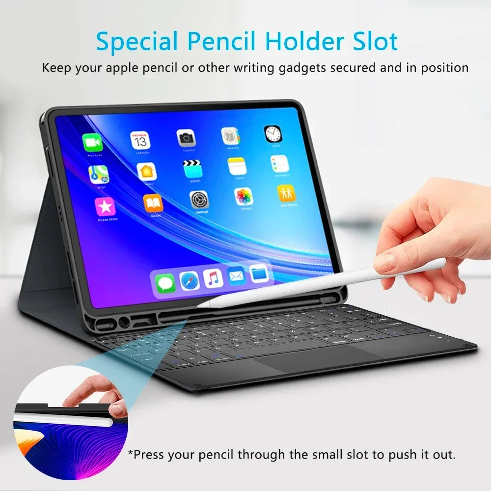 Covers with Bluetooth Keyboard - Desk Setup Ipad ulasan dan harga