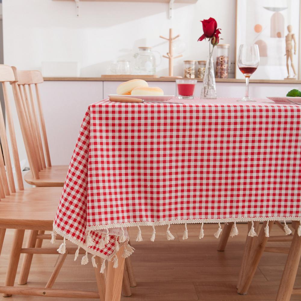 Pastoral Red and White Plaid T - Desk Setup Wallpaper ulasan dan harga