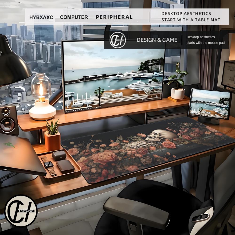 Dark Cottagecore Desk Mat Dark - Desk Setup Dark ulasan dan harga
