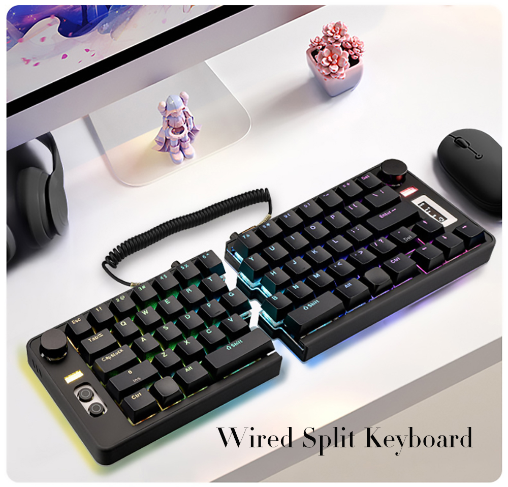 Programmable Ergonomic Split K - Desk Setup Programmer ulasan dan harga