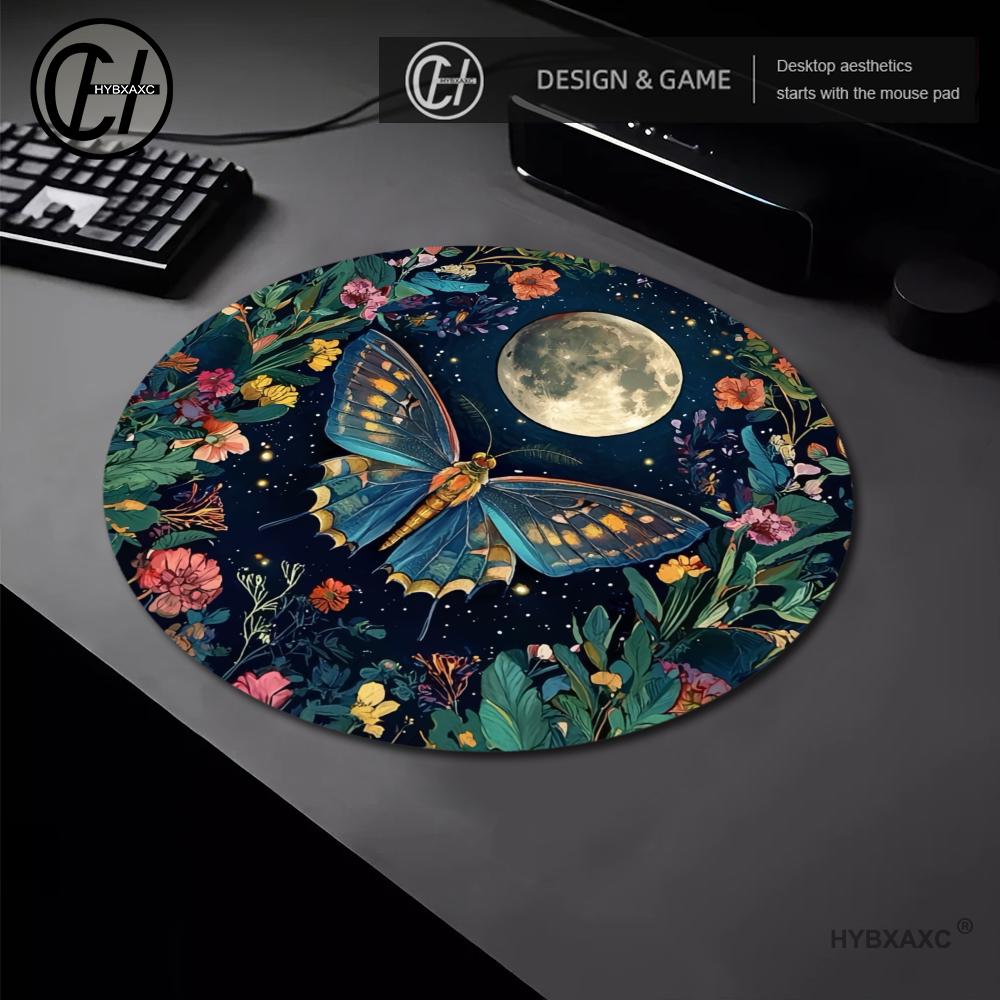 Round Forest Plant Mouse Pad R - Desk Setup With Plants ulasan dan harga