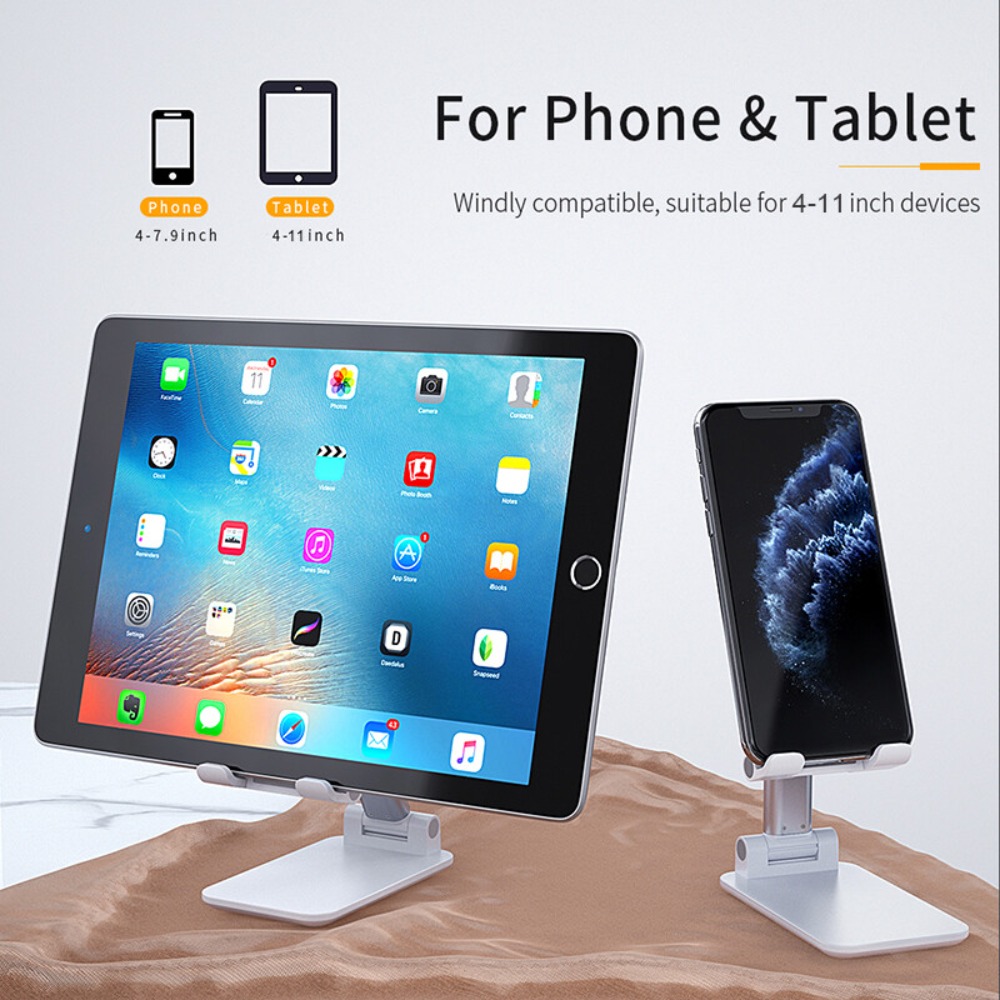Desk Mobile Phone Holder Stand - Desk Setup Ipad ulasan dan harga