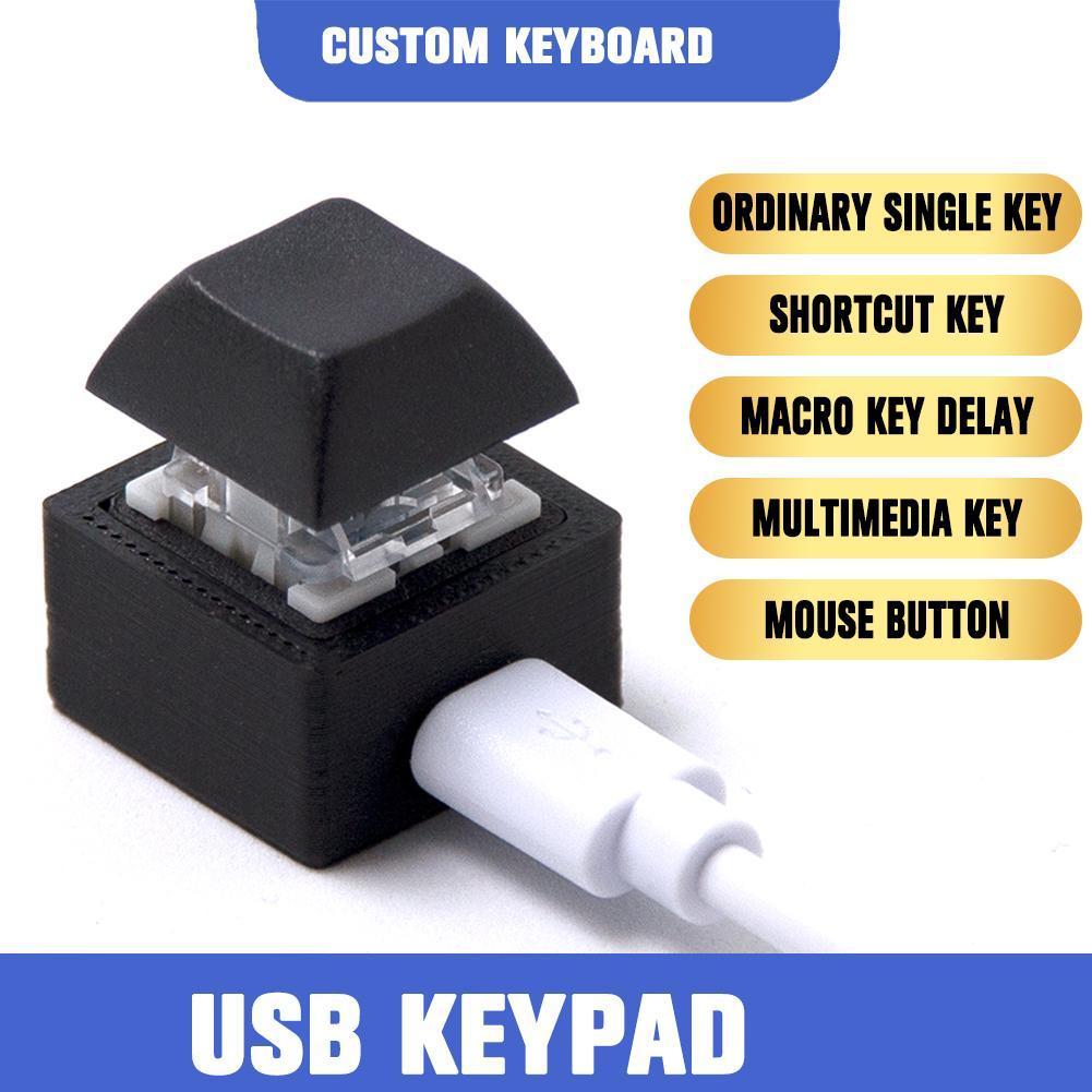 One-key Shortcut Keyboard USB  - Desk Setup Programmer ulasan dan harga