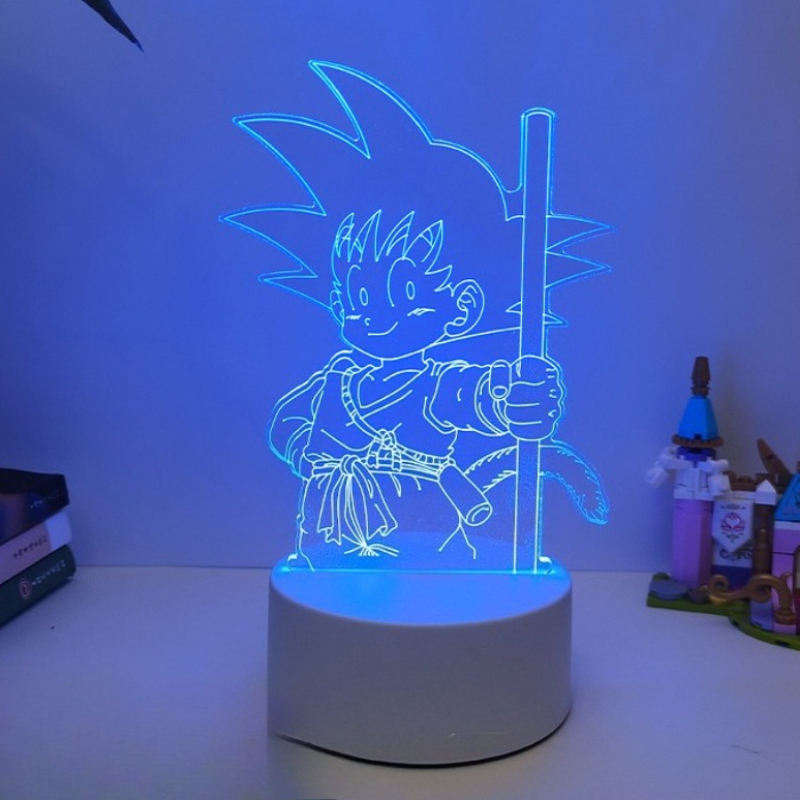 New Dragon Ball Son Goku anime - Desk Setup Lighting ulasan dan harga