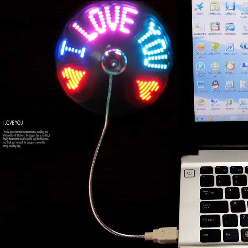 Creative USB Fan，USB LED RGB L - Desk Setup Programmer ulasan dan harga