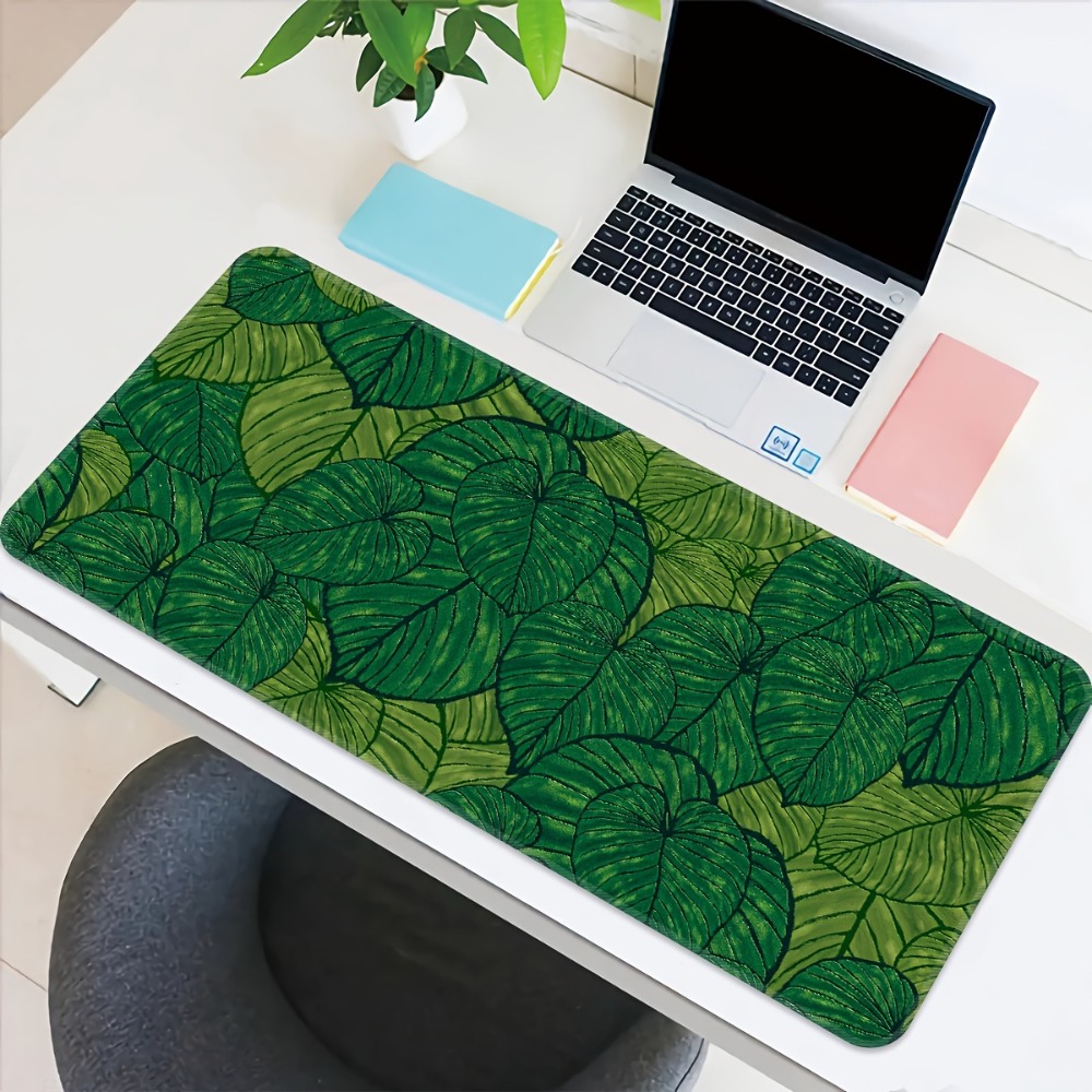 Tropical green leaf expandable - Desk Setup With Plants ulasan dan harga