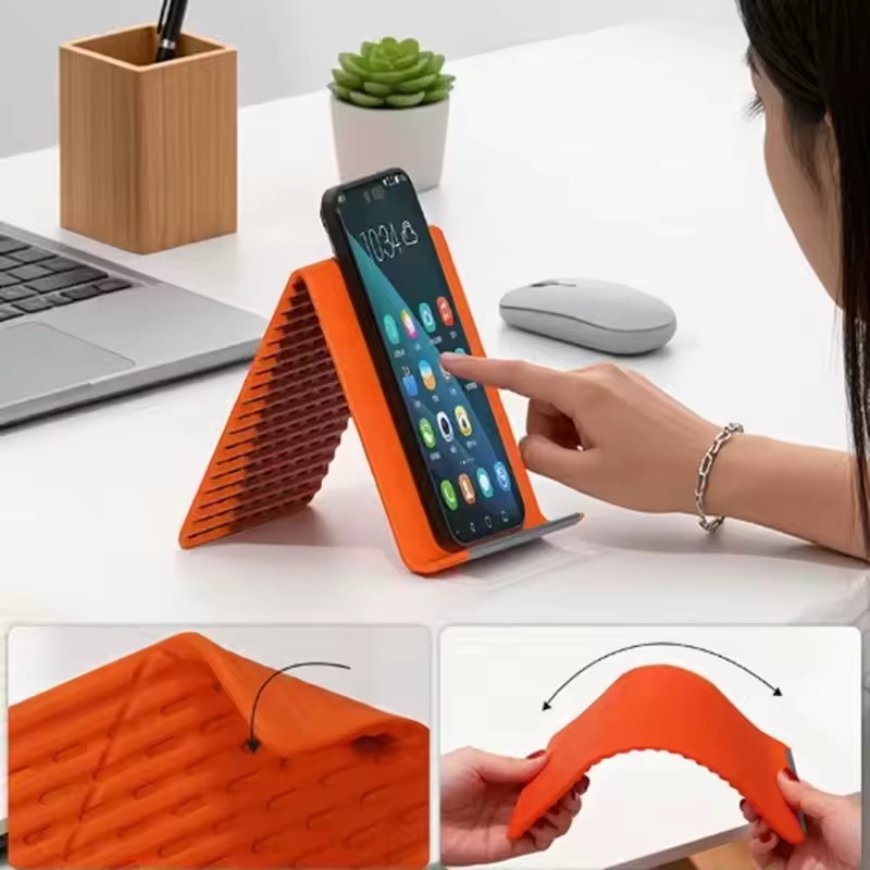 Lazy Portable Phone Stand Sili - Desk Setup Stand ulasan dan harga