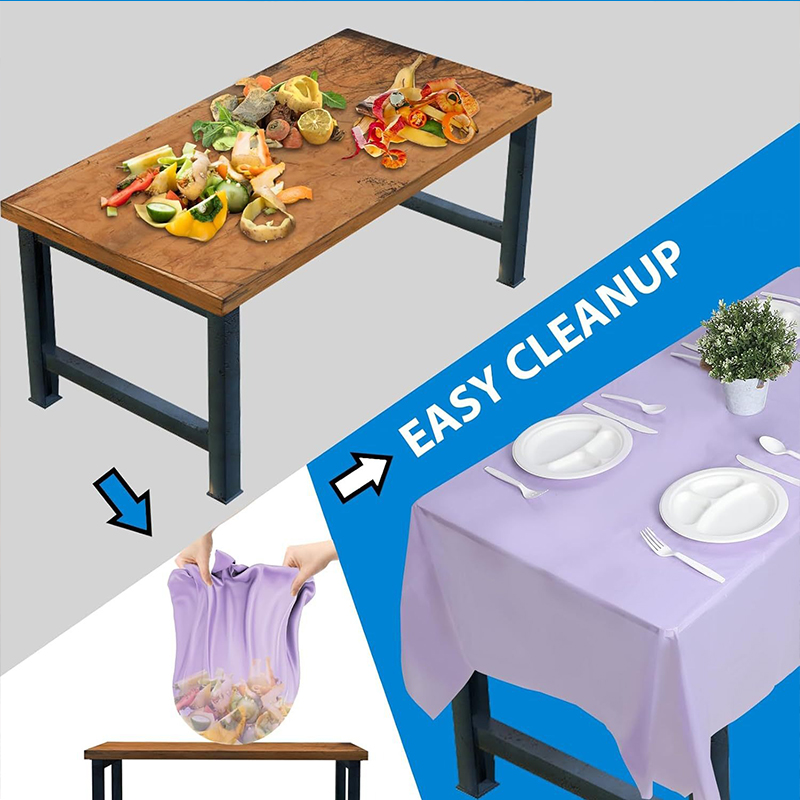 137*183cm Disposable Tableclot - Desk Setup Wallpaper ulasan dan harga