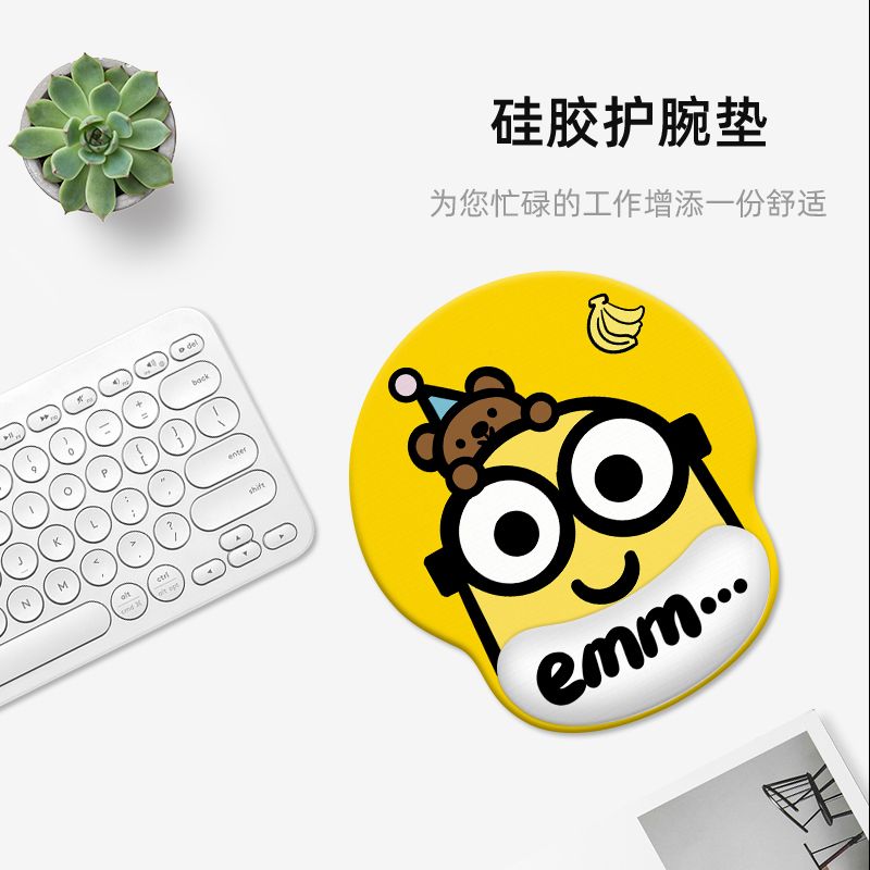 Minions cartoon cute wristband - Desk Setup Ergonomic ulasan dan harga