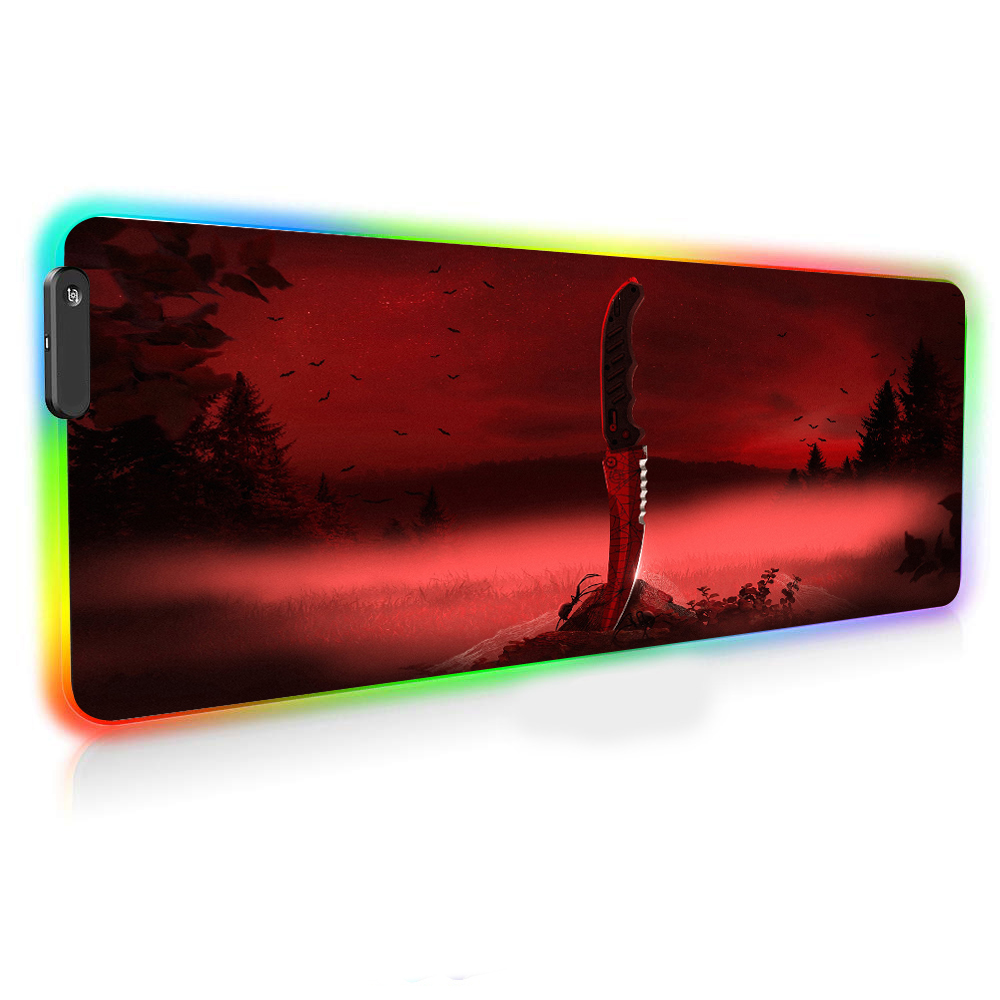 Mousemat Xxl Rubber Mat Knife  - Desk Setup Gaming And Work ulasan dan harga