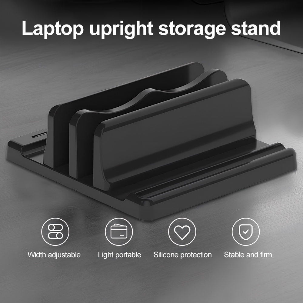 Office ABS  Laptop Stand Verti - Desk Setup Stand ulasan dan harga