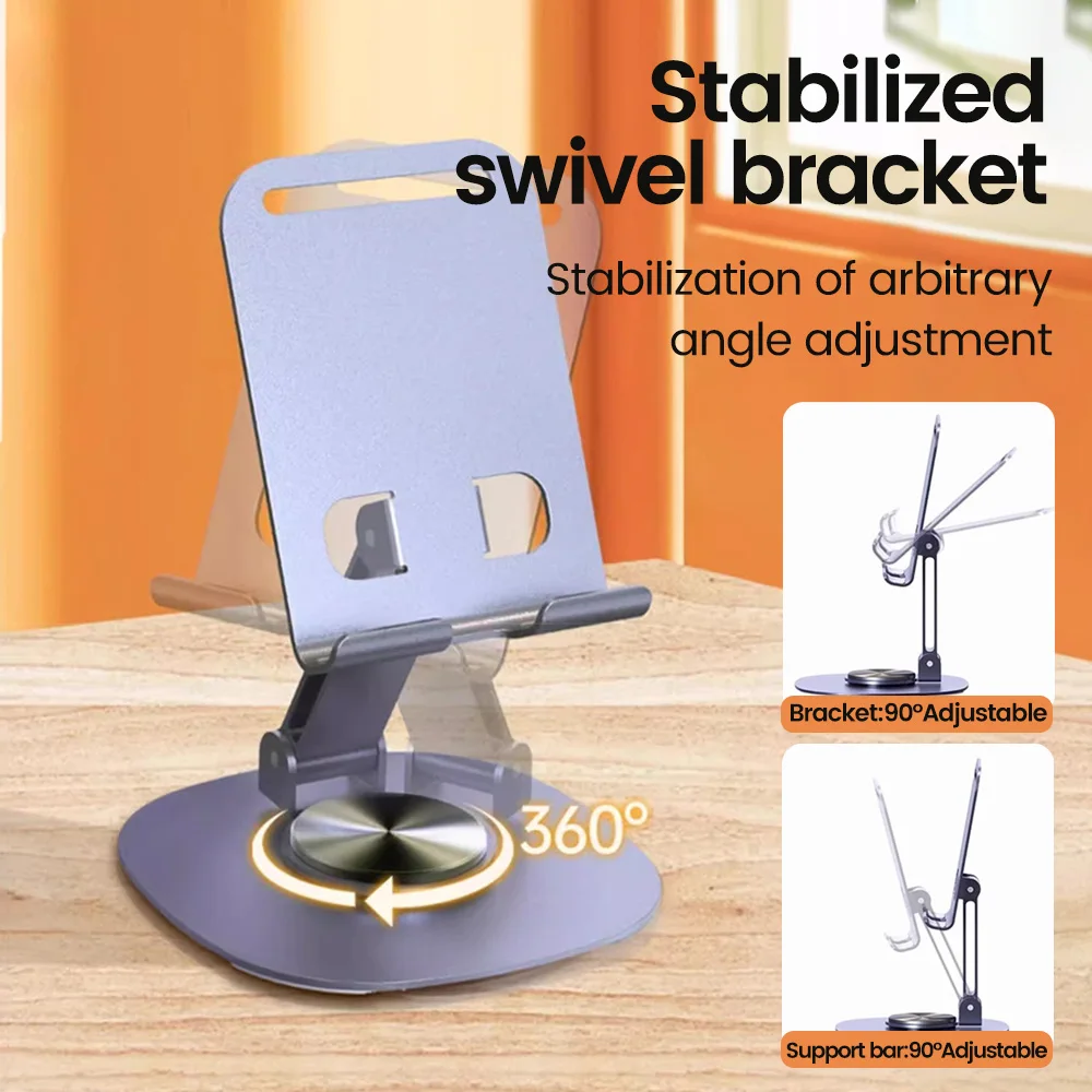 Olaf Rotating Table Phone Hold - Desk Setup Ipad ulasan dan harga