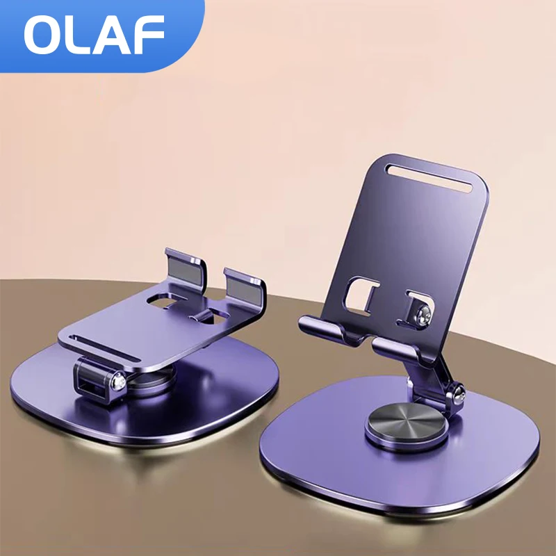 Olaf Rotating Table Phone Hold - Desk Setup Ipad ulasan dan harga