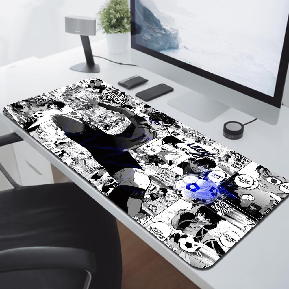 Black And White Anime Mouse Pa - Desk Setup Blue ulasan dan harga