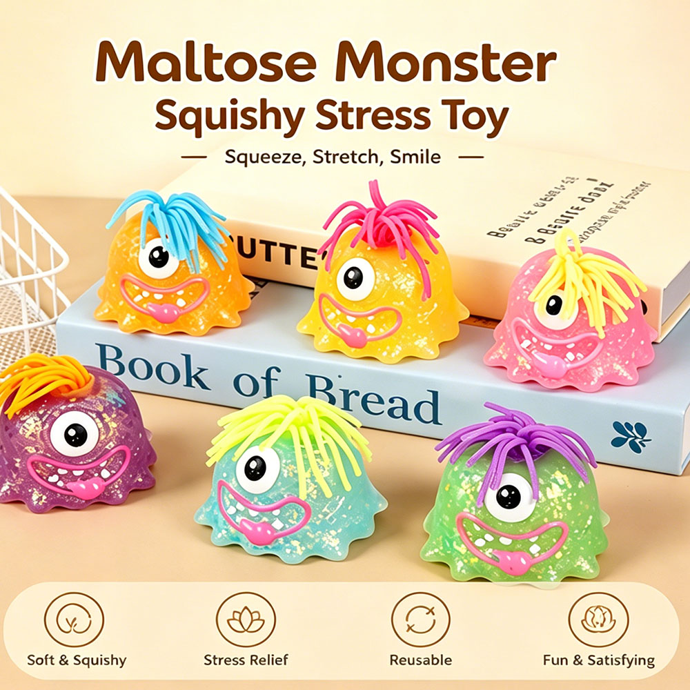 Kawaii Maltose Monster Squishy - Desk Setup Room ulasan dan harga